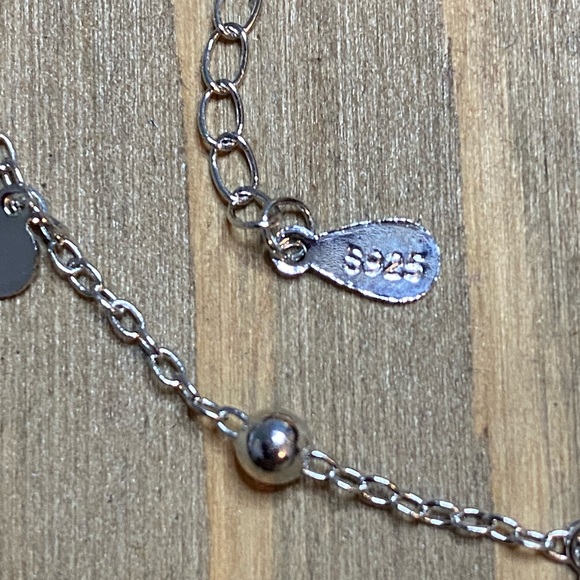 Sterling silver beaded necklace 🌷🌸 - Picture 6 of 6